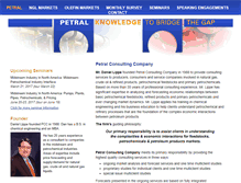Tablet Screenshot of petral.com
